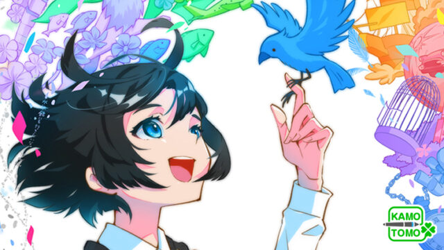 読書を楽しむ女の子をヴィネットイラスト ジオラマ風イラスト で制作しました かもともイラストレーション