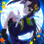 十五夜イラスト